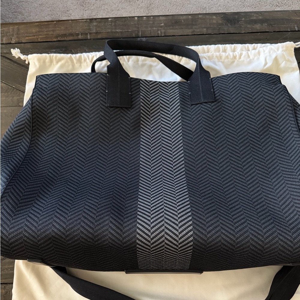 Rothy's Black and Gray Travel Bag